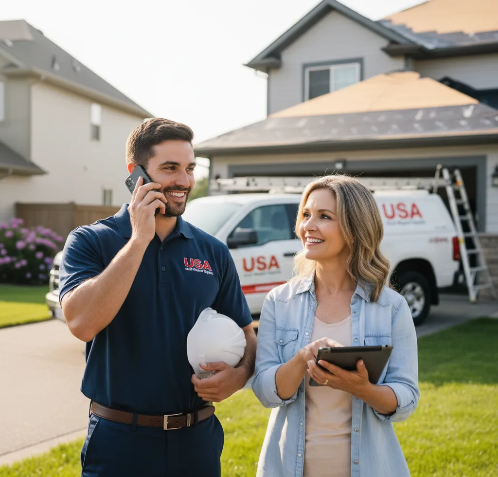 USA Roof Repair Experts customer support in Camp Hill